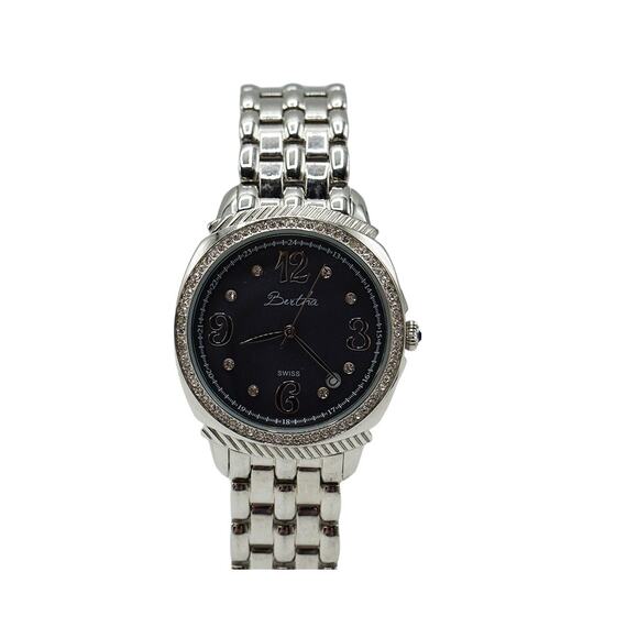 Bertha Women's Watch Quartz Dial Date Large Band - Picture 1 of 6